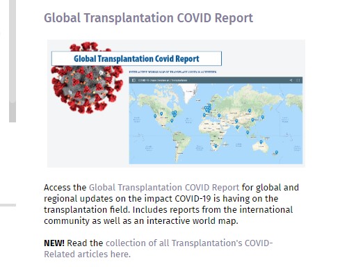TransplantJrnl's tweet photo. COVID-19: Exciting series of papers by @TransplantJrnl; free download.  #transplant #COVID19 https://t.co/fKxHzk2Pj3 https://t.co/AoOubCYwQX