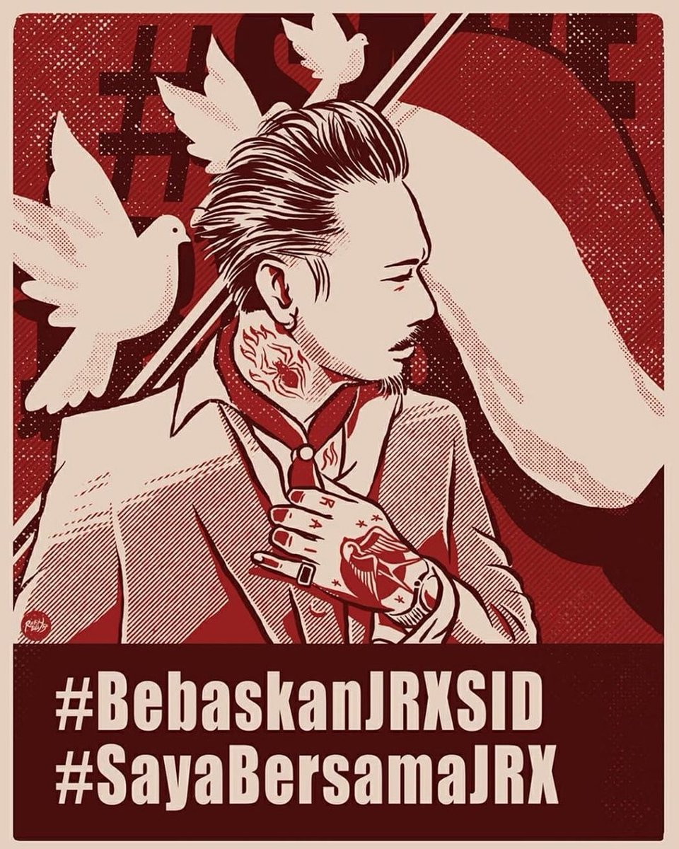 KomangDodo2's tweet photo. RIP Demokrasi +62

@DivHumas_Polri 

Perjuangan kemanusiaan mu tidak akan padam bli JRX🔥🔥 https://t.co/fsGm7pFKDL
