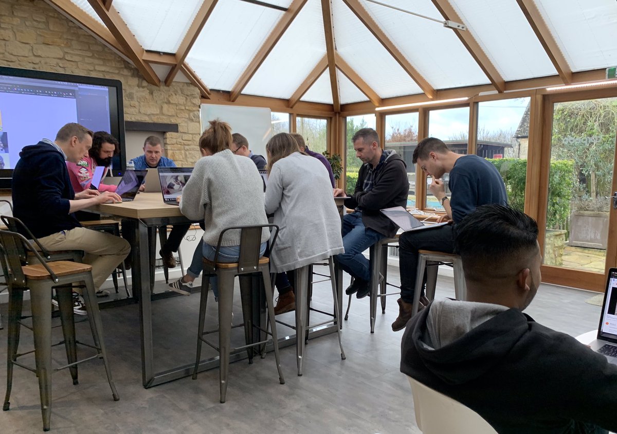TorpedoAgency's tweet photo. Live by the code! Did you know Torpedo has its very own Code Club? Our resident Code Queen Katie talks us through the why, where &amp; how in our latest blog https://t.co/UPU87P55m1 ... #agencylife #codelife #b2bagency #creativeagency #oxfordshireagency *Image taken before lockdown* https://t.co/UucQxS2eq2