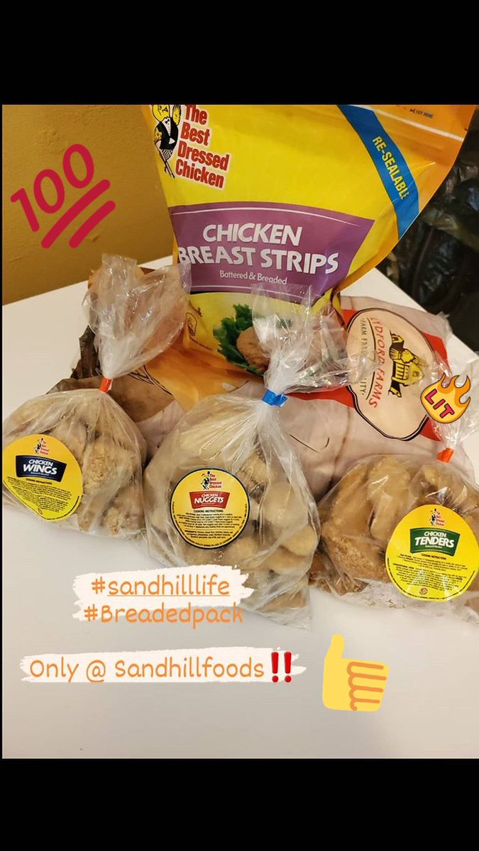 Shfoodsltd's tweet photo. Have you tried our breaded pack? It includes 5.5lb of Crispy French Fries!DM or call in your order today. #breadedwings #breadedtenders #breadednuggets #breadedbreaststrips #sandhilllife #delivery #wecometoyou https://t.co/T5sgPx5kPJ