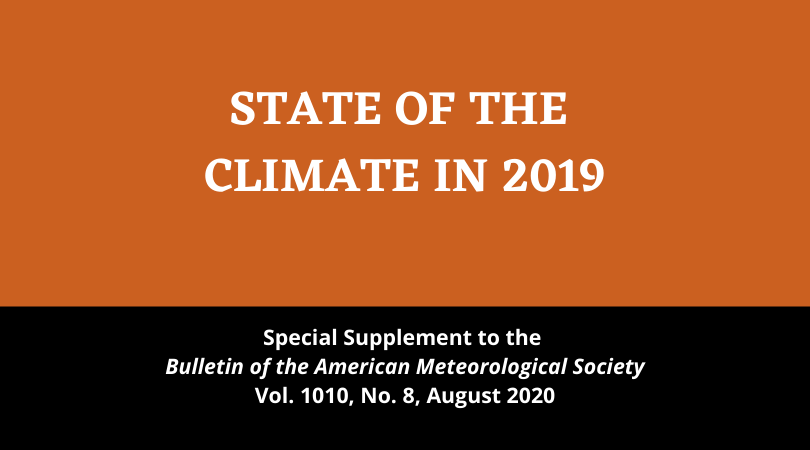 The State of the Climate in 2019 report has been released. Follow this thread for details.  #StateOfClimate2019  @AmetSoc  http://bit.ly/BAMSSotC2019 