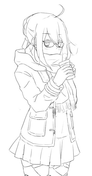 ヒロインXオルタちゃん
描いてるときずっと思ってたけど、季節感真逆!!
でも描きたくなったから仕方ないよね! 