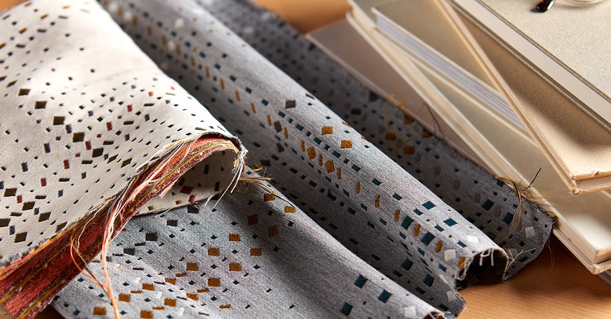 Undeniably chic, Prose is a statement textile that is truly the heart of the Poeme collection. View all of the beautiful color options here: hubs.ly/H0tyzwy0 #textiles #designinspiration