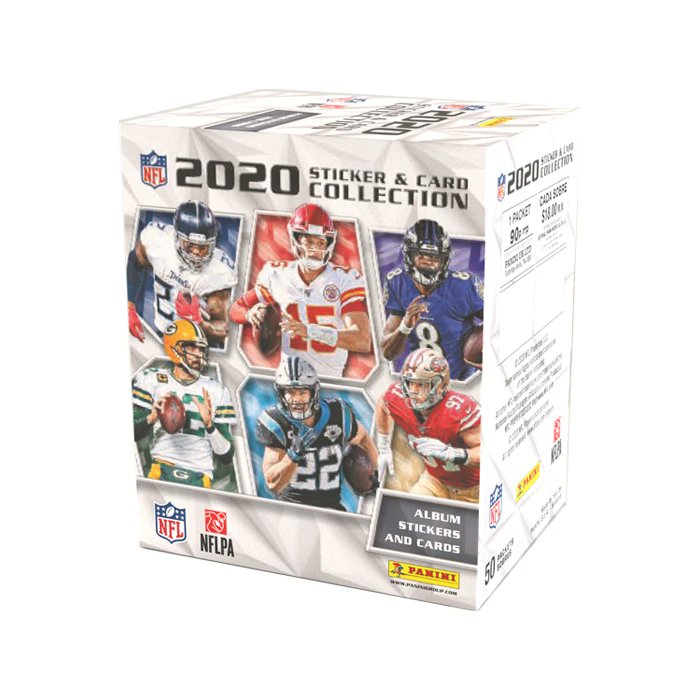 click_gemma's tweet photo. Panini's NFL 2020/21 Sticker Collection will be available soon @click_uk ! Place your pre-orders now by contacting the sales team on 0330 123 2559! #NFL #Panini https://t.co/cpTM6qgNaf