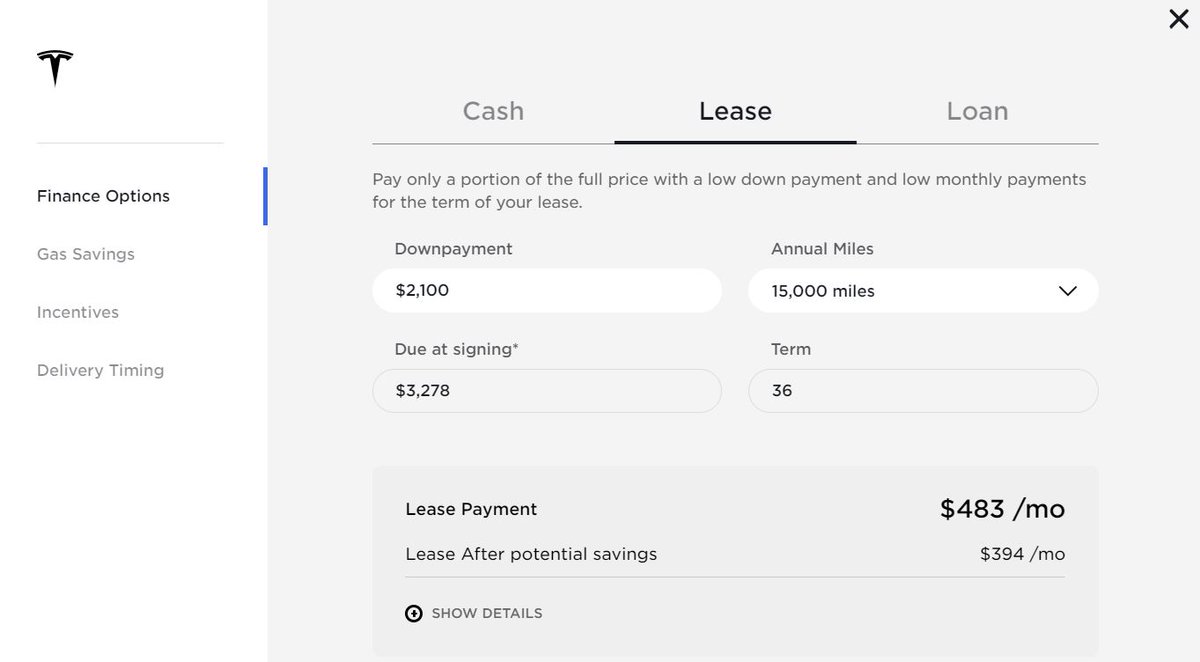 For a BASE Model 3, I inputted ~$3,300 total down payment to match the upcoming expenses of my 135i. With that plugged in, the monthly lease payments are calculated. Once insurance* is added, we get:15K/year = $773/mo12K/year = $753/mo10K/year = $733/mo includes tax