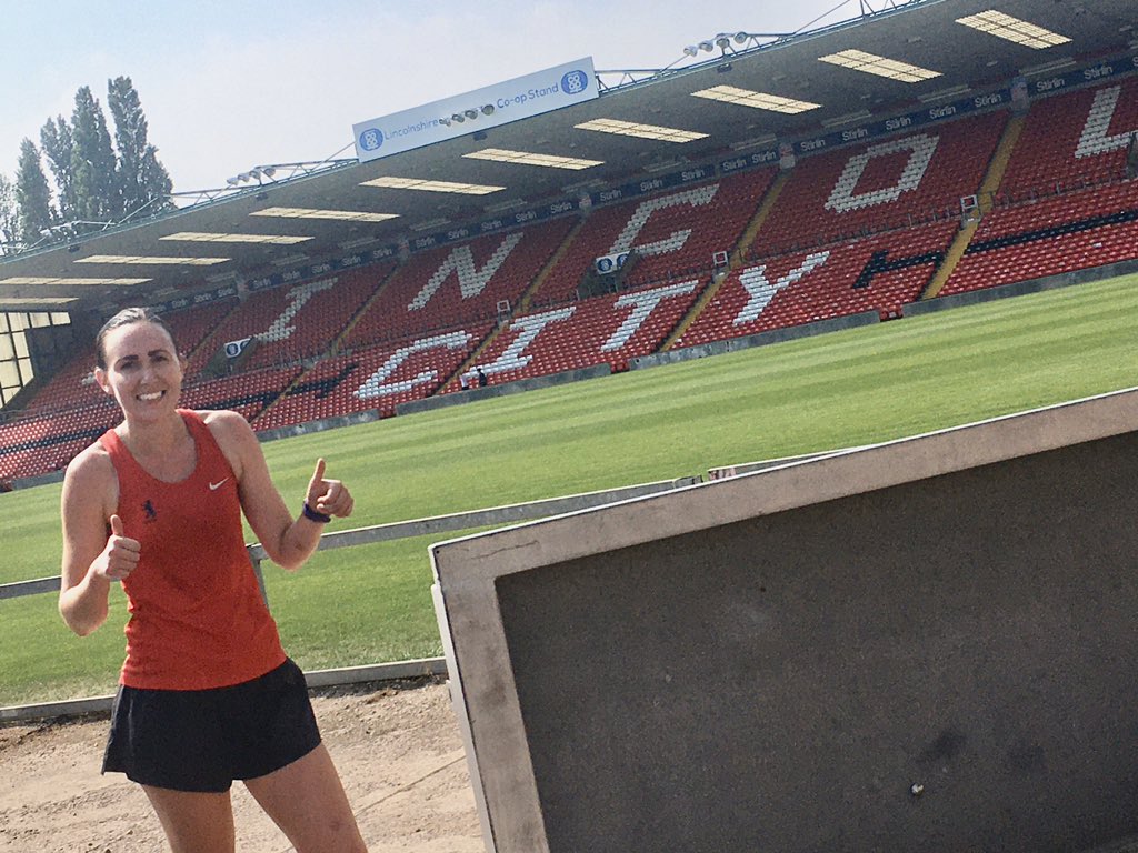 _AliceCarter_'s tweet photo. 10k running laps of the @LincolnCity_FC stadium in 31 degree heat...! 🥵🏃🏻♀️🔥
All to support #MoveForMeals to stop children going hungry across Lincolnshire
Support us here: https://t.co/mgJyIVUKvB
I nominate the team @Curlysathletes to take on the challenge and add some miles! https://t.co/Xlz4nnT3WG