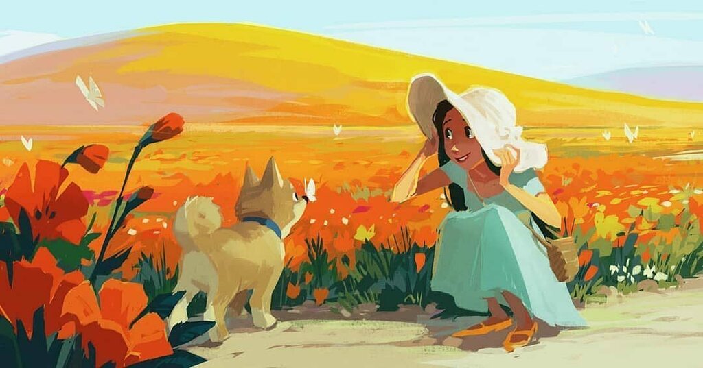 RootLiterary's tweet photo. This is a mid-week reminder to stop and smell the flowers. 🌼 Here's some #WeDrawWednesday artwork for you by #RootLitIllustrator @chillustrates.⠀
⠀
#chingo #poppies #rootlitillustrators #rootlit #kidlit #kidlitart #illustration #kidlitillustrat… https://t.co/sgqYxaTp7c https://t.co/c0tARkR7x3