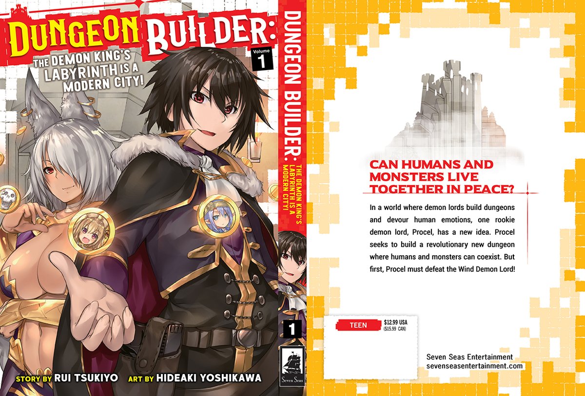 Seven Seas On Twitter Seven Seas Fantasy Manga Pack Includes My Room Is A Dungeon Rest Stop Vol 1 2 Https T Co Obioseyjva Dungeon Builder The Demon King S Labyrinth Is A Modern City Vol 1