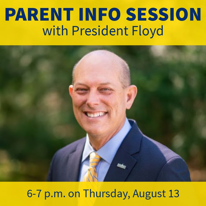 Join us for a parent info session with President Floyd on Thursday, August 13 from 6-7 p.m. Questions must be submitted by 4:30p.m. on 8/13. Register for the information session at form.jotform.com/202245884700150

#marshilluniversity #marshillu <a href="/TonyFloyd11/">Tony Floyd</a>