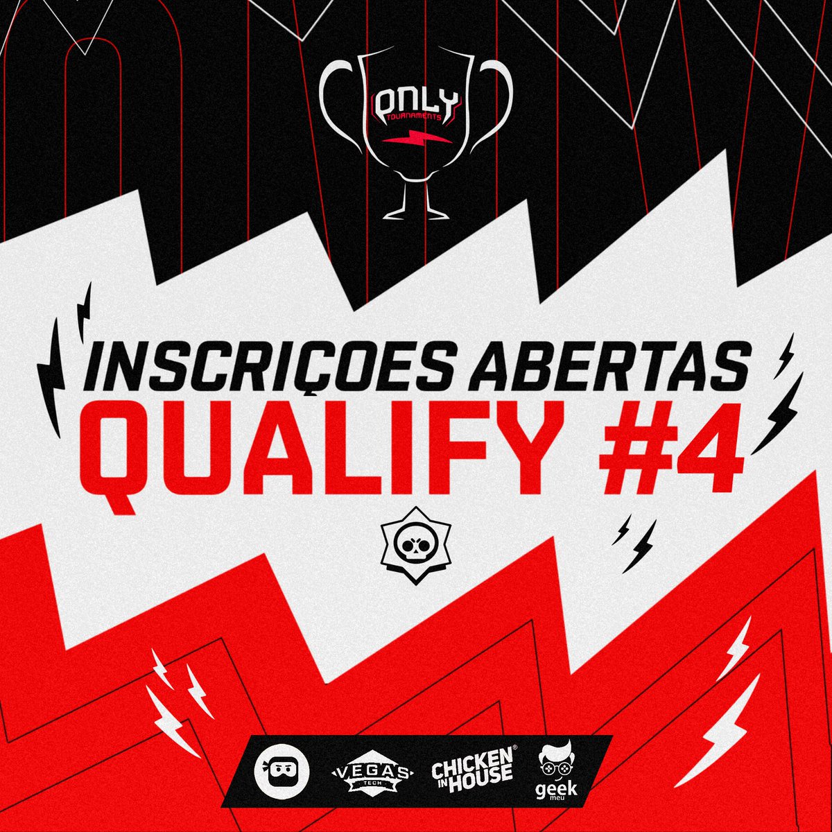 OnLyTournament_'s tweet photo. Inscrições aberta! Monte seu time e venha fazer parte da Qualify #4 da OnLy Tournaments de Brawl Stars.

📆┋13/08
⏰┋18:00
🔗┋https://t.co/HcR37R8sZ6

#OnLyTournament #onlydlive https://t.co/UNmjY5hSVl