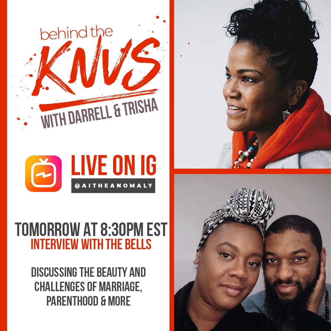 AiTheAnomaly's tweet photo. Join me, my hubby @b4ucooke, my sis @TeaBells & her hubby @dawhiSTLeblower on IG live at 8:30PM EST tomorrow night. We will be talking marriage, parenthood and more!! #RingGang #DontFailMe https://t.co/Poriz7ExS5