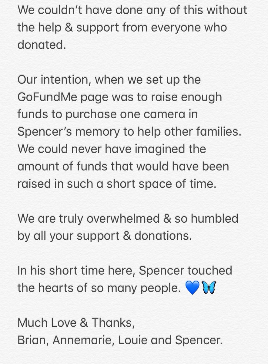 molly_perr's tweet photo. In memory of Baby Spencer, we have managed to raise €17,760💙 Photo’s &amp; insta link show where we’ve been able to donate 🙏 @helpinghollesst @_TheNMH @debz1989 @KimRyan_1985 @AngelEyeHealth @feileacain1 @StoogeMacEmmet @IrishNeonatal  
https://t.co/ekrNlIH3yy https://t.co/4UVL7qTgU6