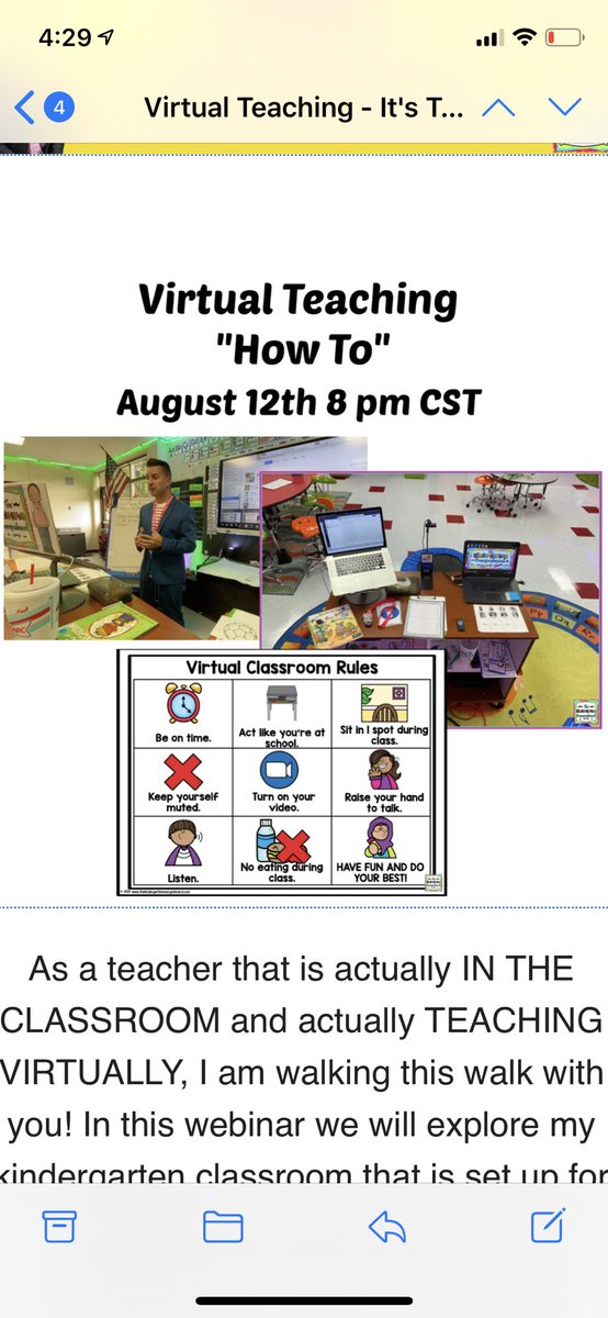 kfults326's tweet photo. Hoping to learn all the virtual things tonight from @kindersmorgie ! 👀🤩😍 https://t.co/oRQzqvZUTH