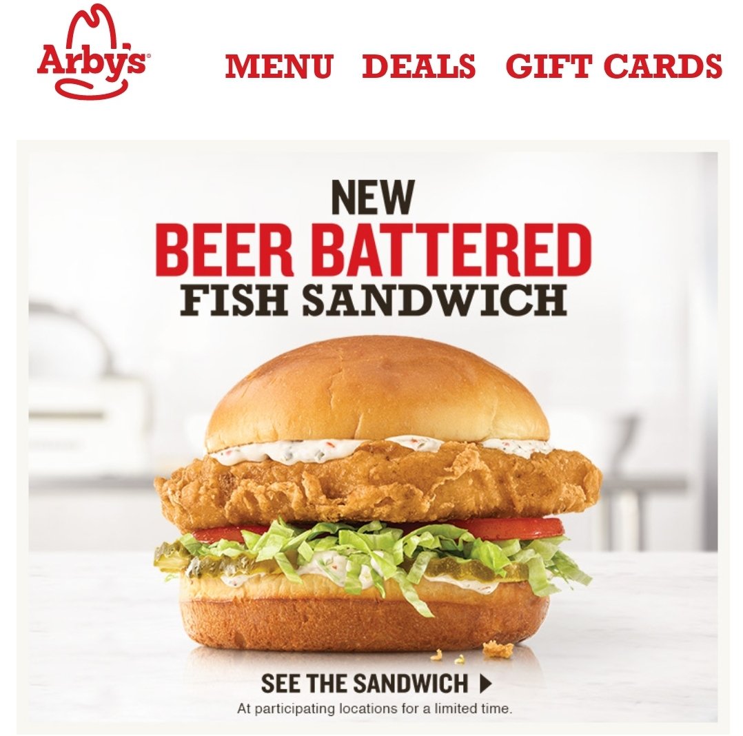 Havana_Kitty's tweet photo. @Arbys now has a fish option. YOU HEAR THAT, @savvything!?
#sdscgame #YouHearThat https://t.co/gkztTjNGjt