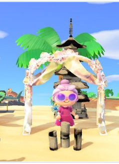 PunchysPalace's tweet photo. Camo item giveaway:  wedding arch, log stakes, pagoda

To enter simply follow 
@AC_Arapaimas
 and retweet this. Feel free to tag a couple friends if you want!

This will end in 24 hours!

#ACNHgiveaway #ACNHgiveaways #acnh  #AnimalCrossingNewHorizons  #dodocode https://t.co/PaXKxBM8oY