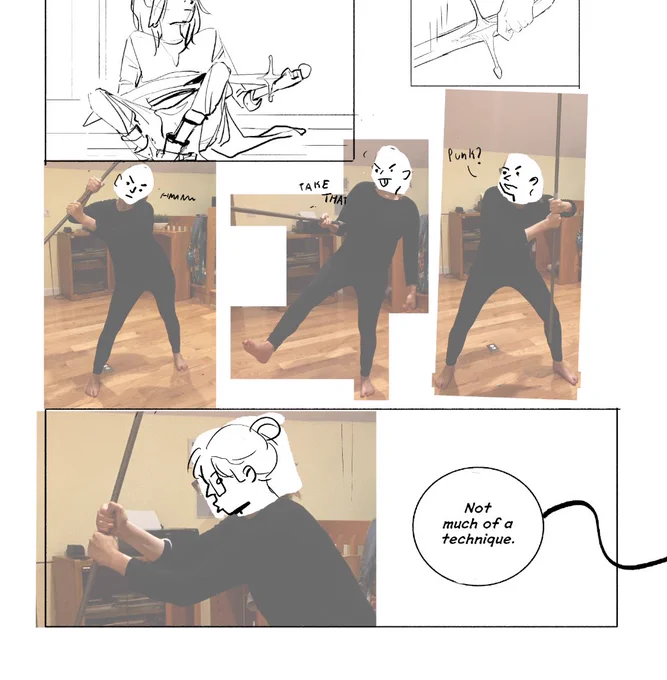 drawing an action 