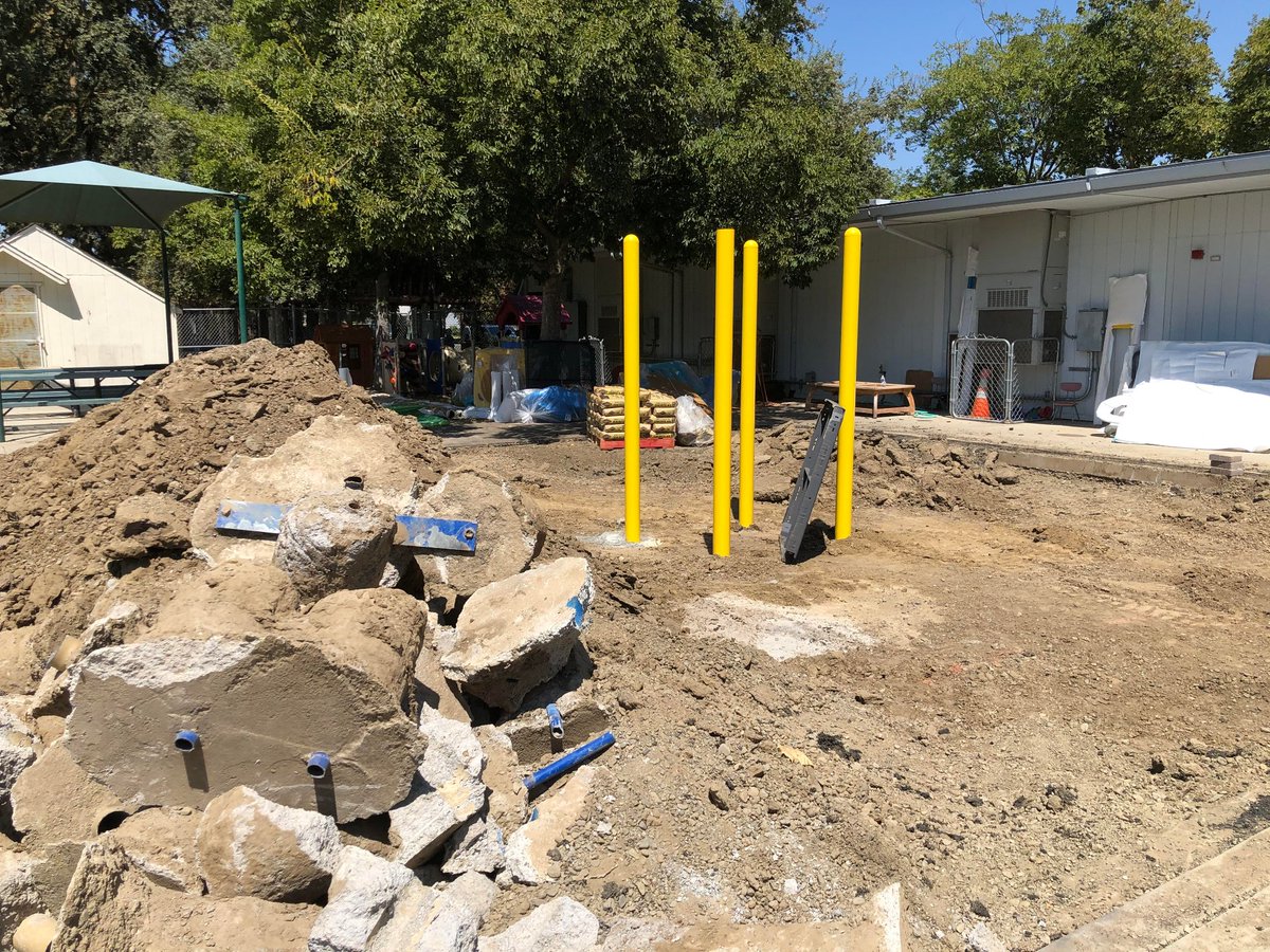 WJUSDPritchard's tweet photo. Woodland Prairie Elementary School is getting new playground equipment for its preschool program.  Looking forward to the finished product!! https://t.co/IAQiUw0hAk