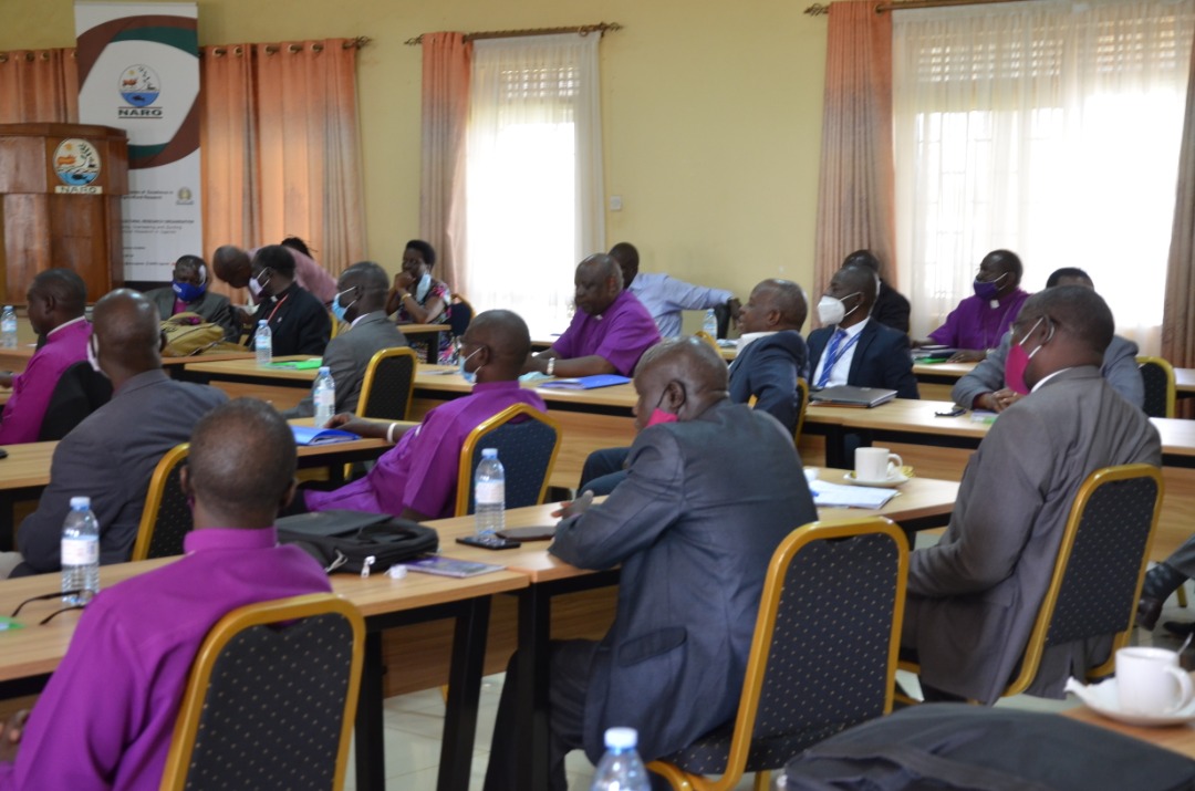 GovUganda's tweet photo. National Agriculture Research Organization (@narouganda) has adopted a model of working with faith based leaders as champions and ears on the ground when it comes to Agriculture. #NARO4Devt https://t.co/YGHM5Z23On