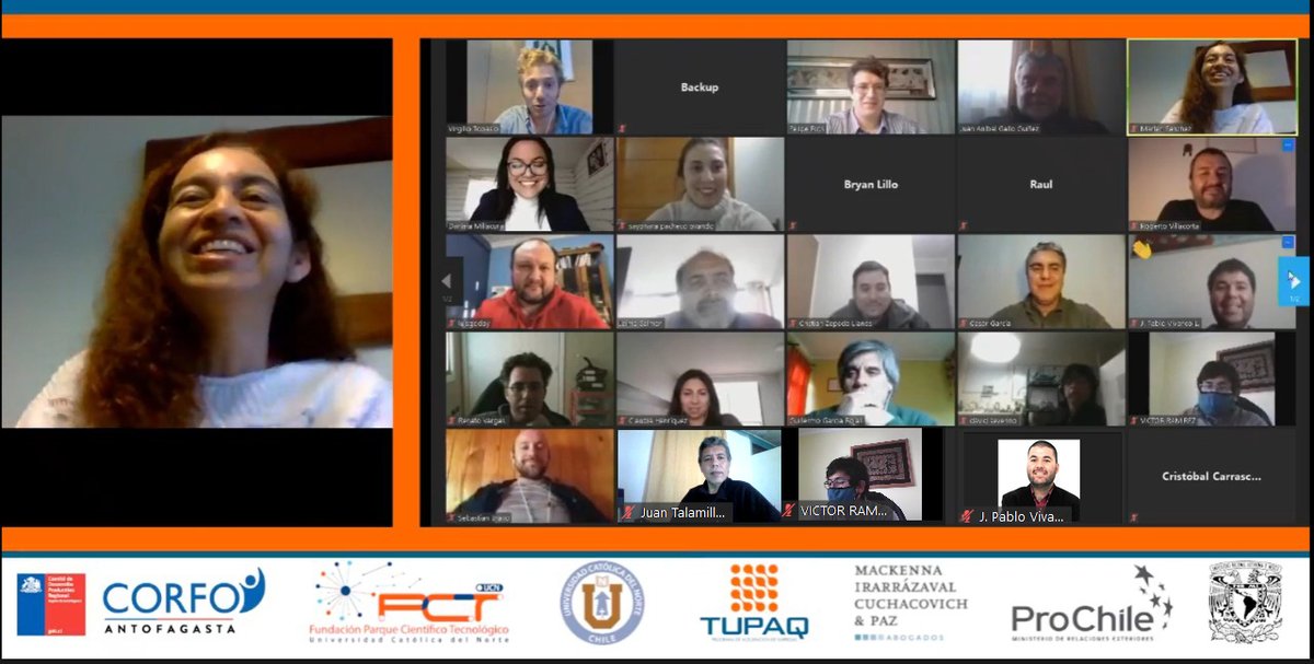 PCT_UCN's tweet image. Muchas gracias a quienes participaron de nuestro segundo #Webinar del #ProyectoTupaq 
Los esperamos este martes 18 de agosto a las 16 hrs en una nueva versión de esta iniciativa impulsada por @PCT_UCN y apoyada por @CorfoAntofa #Antofagasta #WebinarsPCT2020