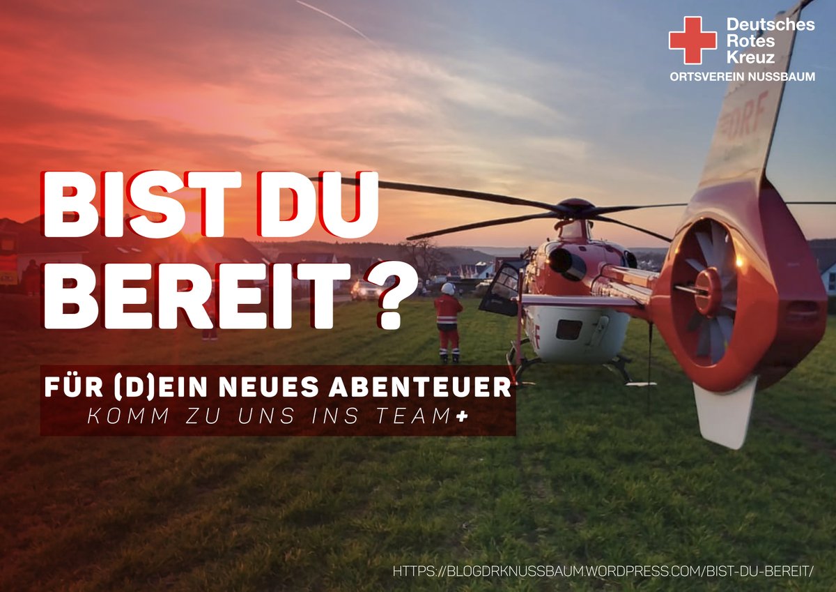 BIST DU BEREIT? 
blogdrknussbaum.wordpress.com/bist-du-bereit/
#drknussbaum #deutschesroteskreuz #redcross #drk #inneulingenfürneulingen #bistdubereit #nichtnurpflasterkleben