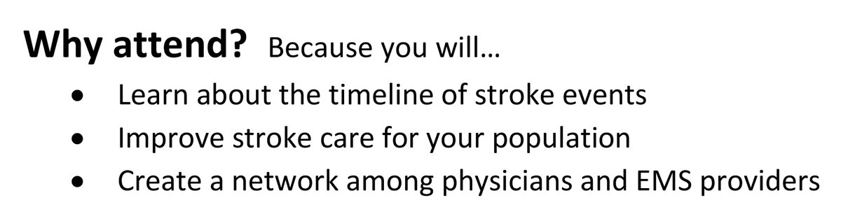 nd_echo's tweet image. 🚑 Have you registered for our #Stroke Training with @NorthDakotaEMS yet?

⬇ Check out why you should attend ⬇ 

Register here: bit.ly/2XVhgvk