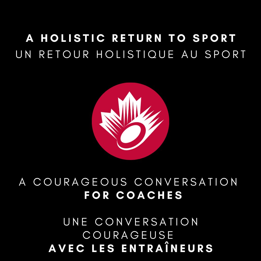 ringettecanada's tweet photo. We are inviting #ringette coaches from coast to coast to join us for a Courageous Conversation for Coaches: A Holistic Return to Sport. Please click here for more information and to register:
https://t.co/lO5zXMFRaY https://t.co/R3VexgBEyO