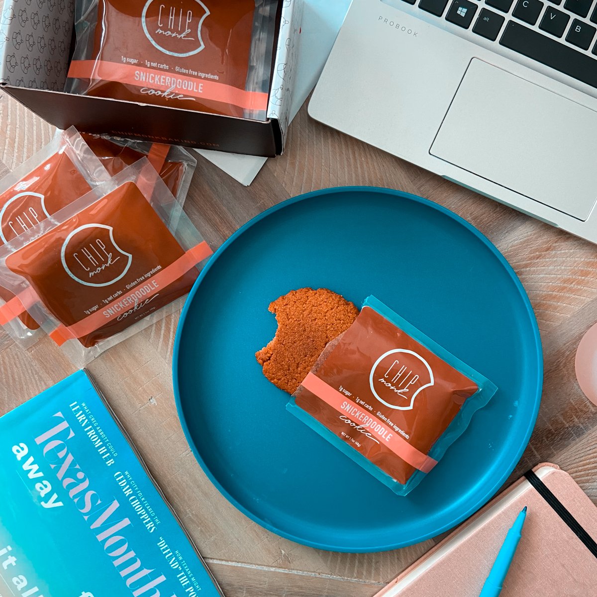 spmcomm's tweet photo. We're tipping our baker hats to the newest #SPMClient, @ChipMonkBaking. Born from the idea of mindful indulging, ChipMonk is sure to satisfy our urges to snack as we secure coverage for this new brand! https://t.co/1cv6TFqwp0