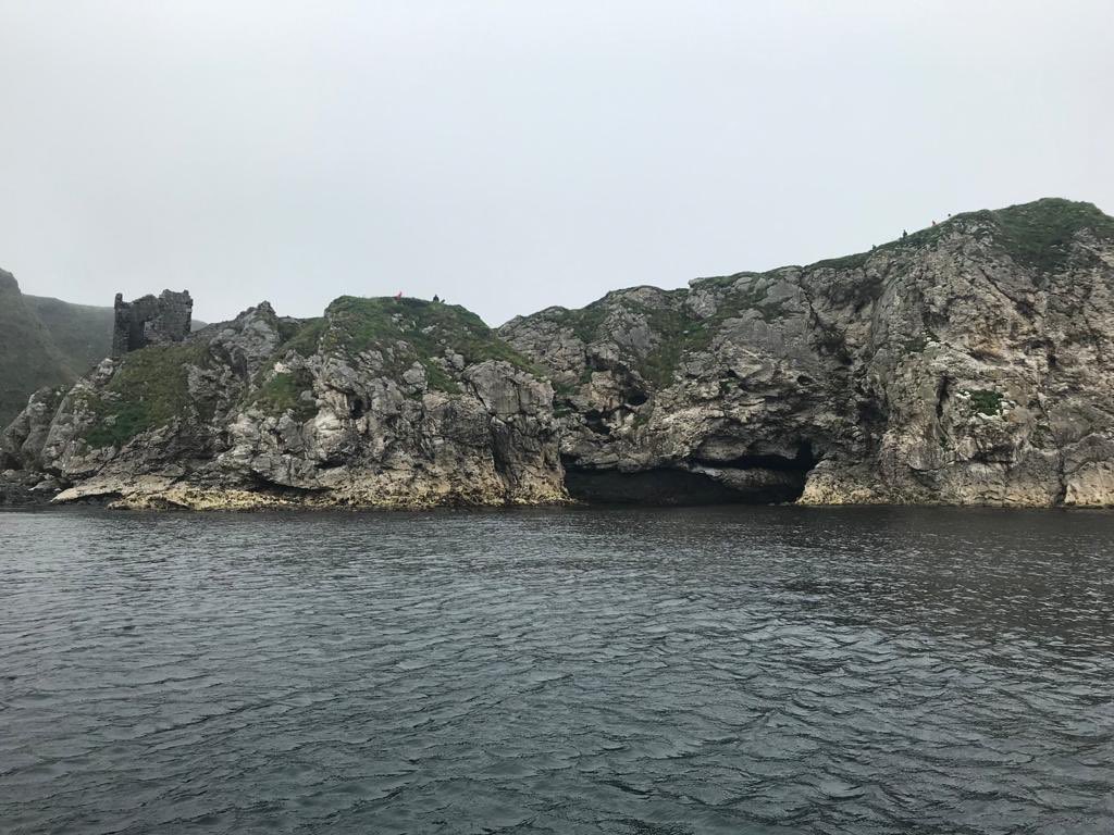 JKRedmono's tweet photo. #carrickarederopebridge #seasafari A fantastic way to discover the north coast with Ben @abhainncruises #ribendurance https://t.co/tcblVWQXlC