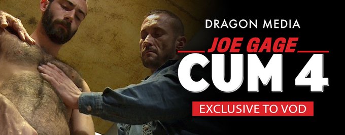 Bring Your Umbrellas For @DragonMediaxxx's Creamy & Combustible New Exclusive Compilation of 'JOE GAGE's