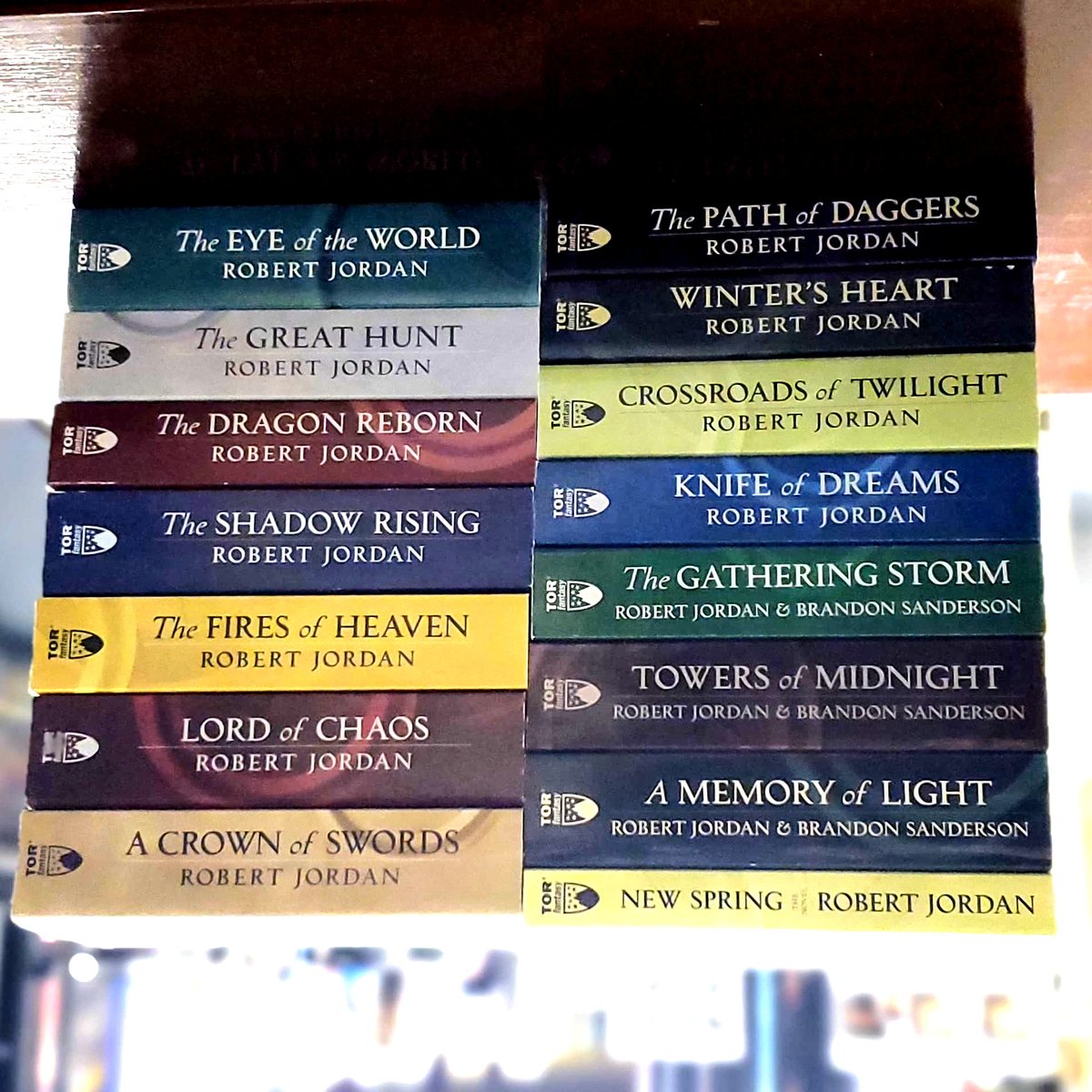 AdvUnderground's tweet photo. These are going to look so good on your Shelf! Robert Jordan re-printed! https://t.co/U5GTjRhdUP #followthewhiterabbit #RobertJordan #shoplocal #richlanduptown #orderonline #curbsidepickup #instoreshopping #phoneorders https://t.co/kLMepjmslr