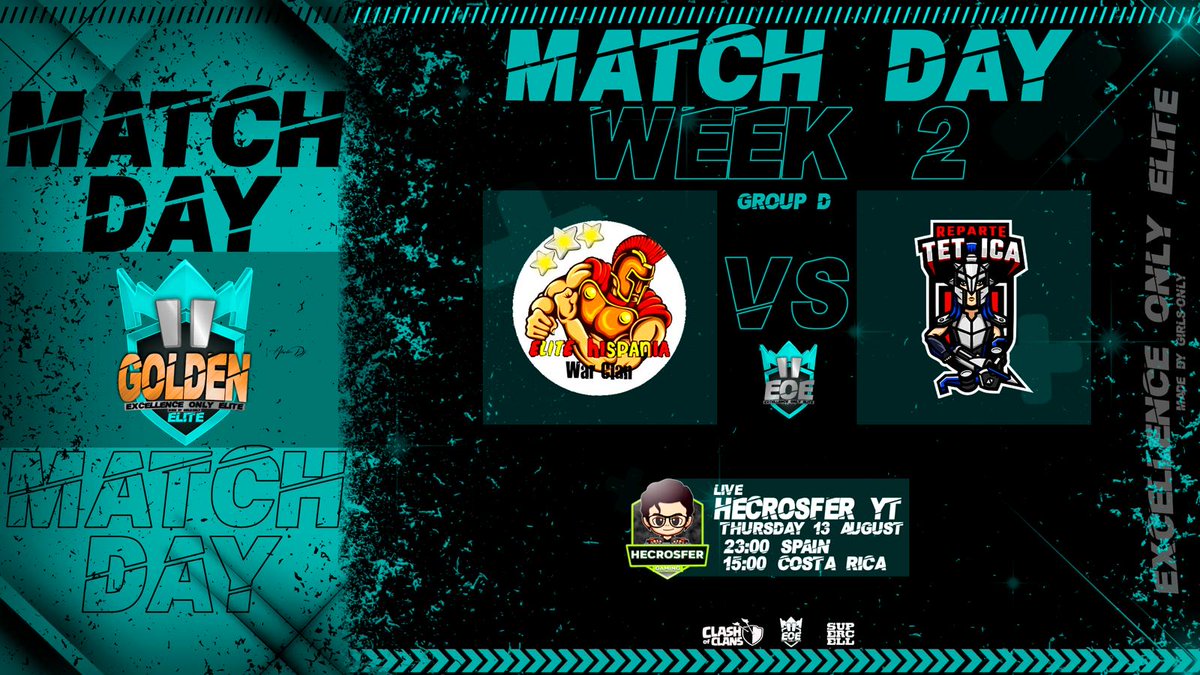 Pues mañana se nos avecina un gran torneo, vamos a darlo todo Eliters!!!🔥🔥vamos a tope💪🏻