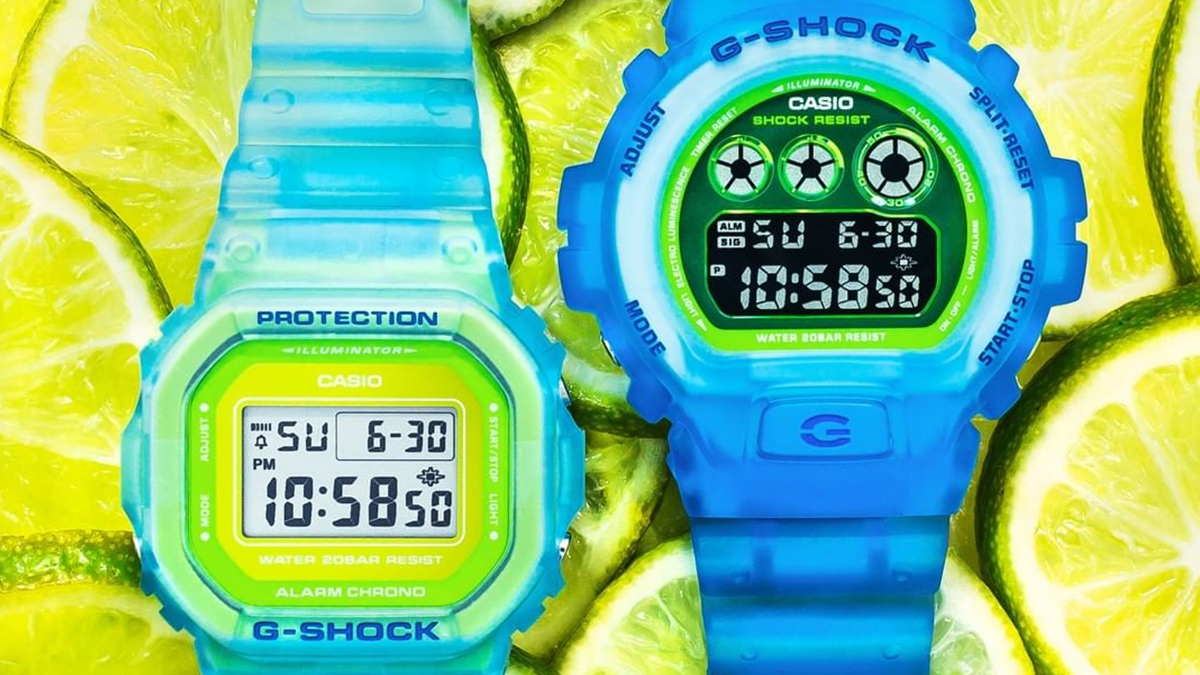 g shock running fast