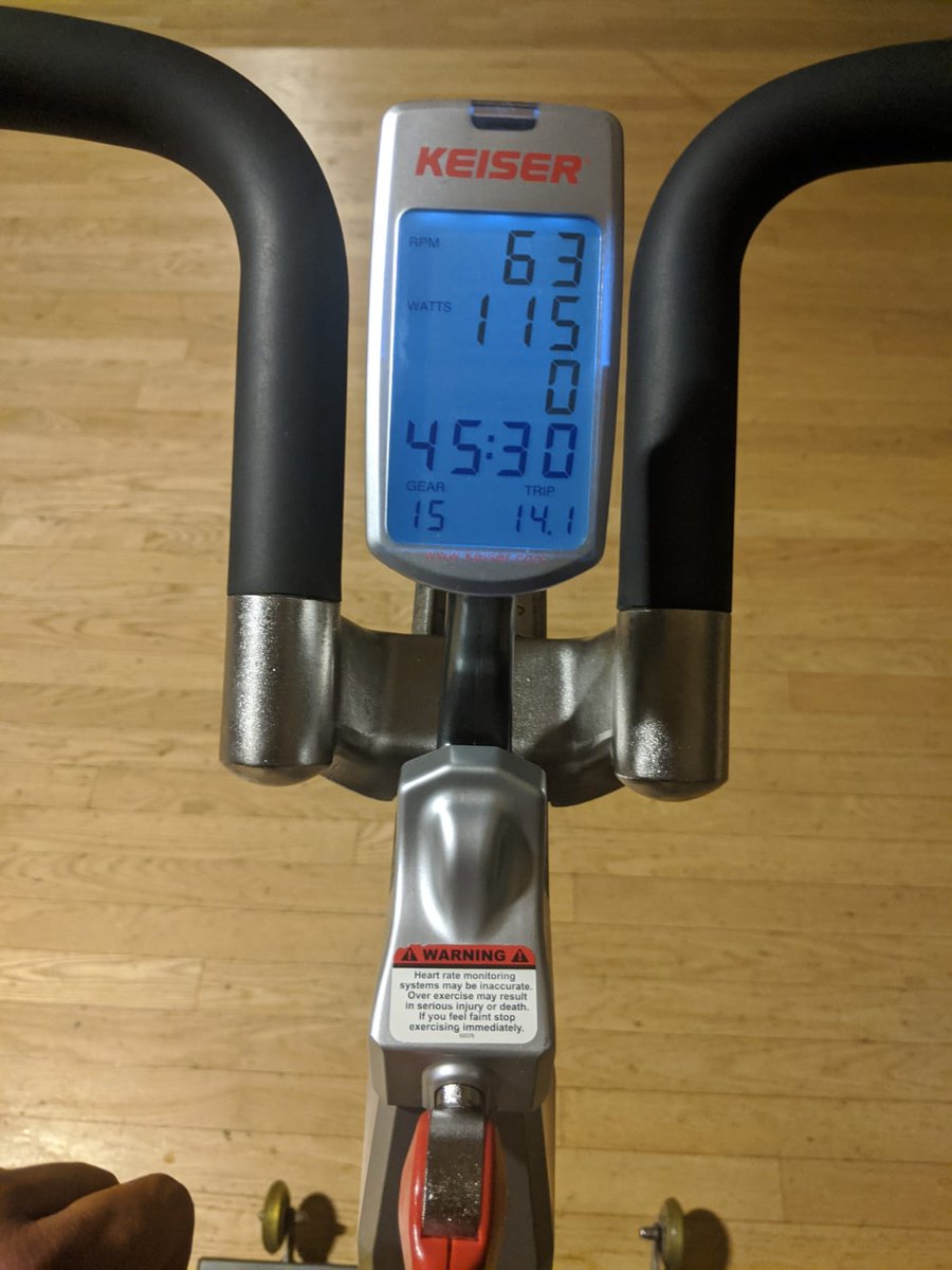 cmadhur's tweet photo. Great preparation in downtown #Toronto gym for #COVID19 @GoodLifeFitness 
- I had to register online
- Classes had only 6 people with everyone at least 12-15 feet apart
- All equipment cleaned up
- Face mask compulsory in all areas except while using equipment

#ThankYou https://t.co/IicMrqLWC6