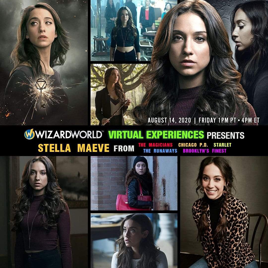 FANEXPOHQ's tweet photo. Join @StellaMaeve14 THIS FRI (Aug 14) 1pm PT / 4pm ET & tune in to #MagiciansVirtualExperiences
Virtually attend sessions on comps & mobile.
Enjoy a FREE panel! Participate in personal live & recorded videos & get autos w/ additional purchases!
🎟️https://t.co/2BOc0Wokyy https://t.co/vnHKRb2sGa