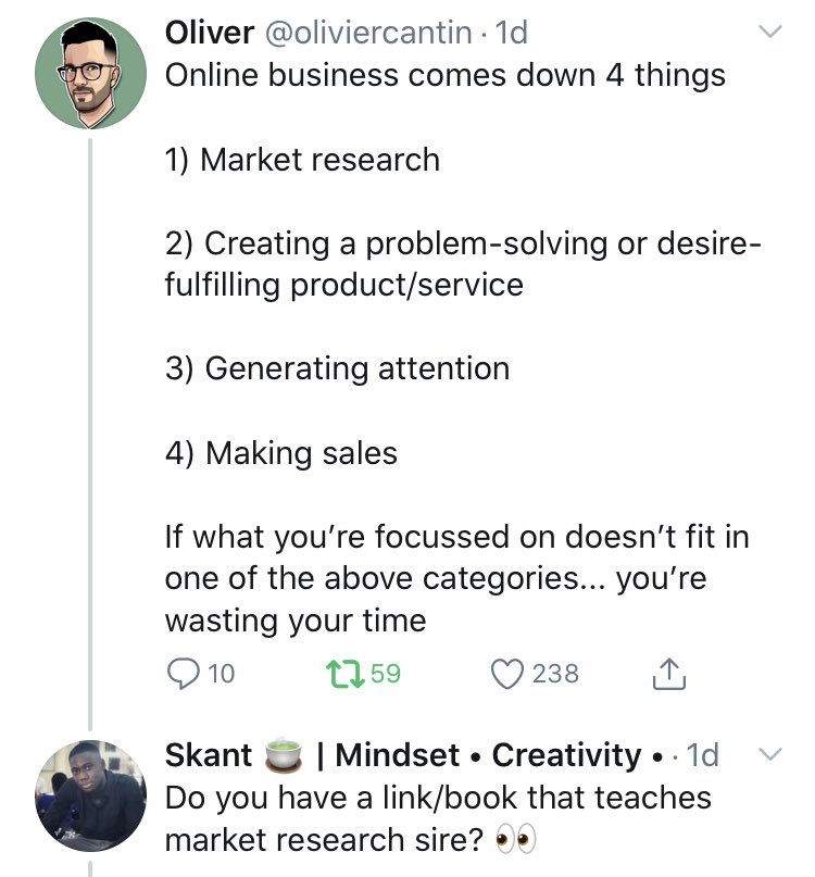 4. Ask questionsThis is an underrated hack to keep the engagement going. If someone comments “nice” on your post, ask them what their favorite part was. Also you shouldn’t be afraid to ask for explanations on things you don’t understand (not advisable with mega accounts).