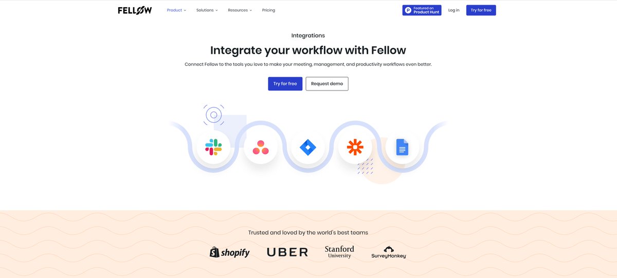 alexandras_dev's tweet photo. I was so excited to get to show off the Ecosystem team's new integrations today for @fellowapp's 2.0 launch!
If you missed the live event you can watch the demo here: https://t.co/vjvmfMIZv8 or check out our website: https://t.co/C8kZEHmiCp
#Fellow20 https://t.co/WgfibBN6ed