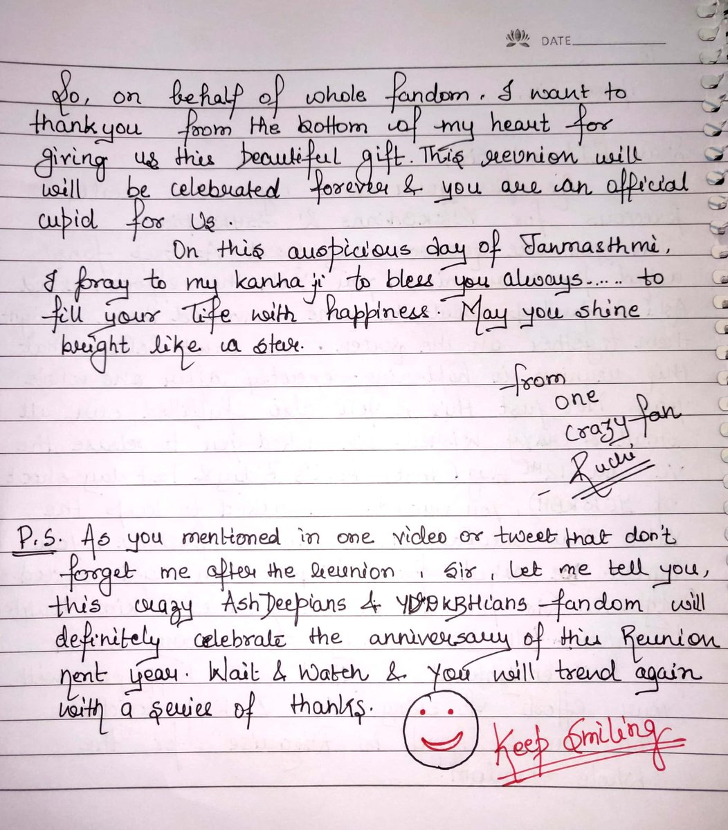 ruchi0305's tweet photo. Dear @rjanmol,
Sir, I wanted to thank u so I have written a personal note for you on behalf of whole #AshDeep fans
This is just a way to show u that your efforts meant world to us. The happiness which u have given us can't be measured in any quantity
#AshDeepReUnionWithRJAnmol https://t.co/1N38DIAwUV