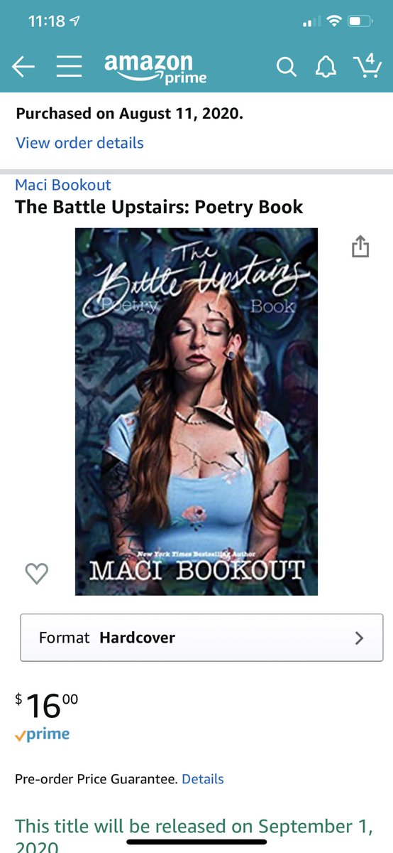 Just ordered <a href="/MaciBookout/">Maci Bookout McKinney</a>’s new book. Can’t wait to have all three of her books in my collection. #bookoutsbooksout 🖤