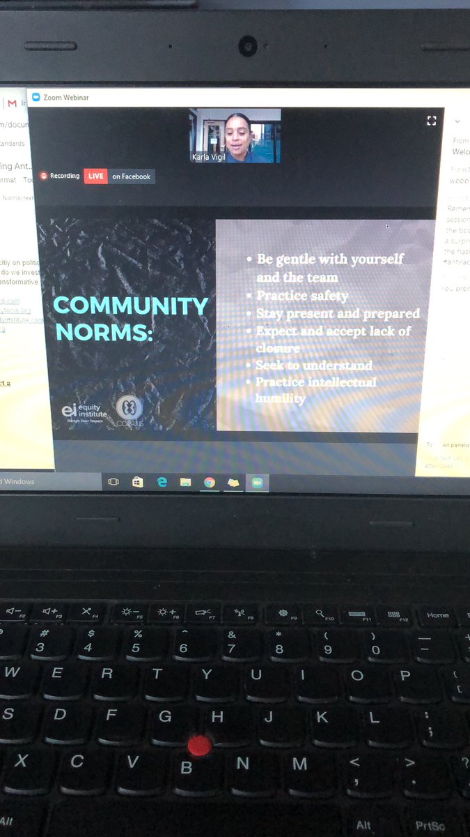 BVPTreganowan's tweet photo. Ready to continue the conversation @equityinst #antiracismatwork #equityinstitute https://t.co/wvqj40lGP1