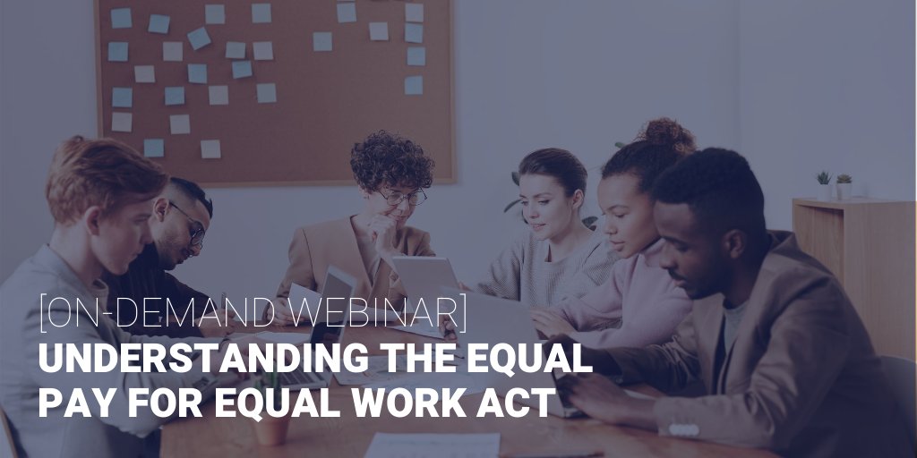 ObsidianHR's tweet photo. Our team hosted a webinar on the Equal Pay for Equal Work Act: Learn What Steps You Need to Take to Ensure Your #Colorado #Business is Compliant.

Watch this on-demand #webinar now to learn what steps your organization can take to avoid legal issues https://t.co/fl1Ycvjnhu https://t.co/hhZskbnDwD