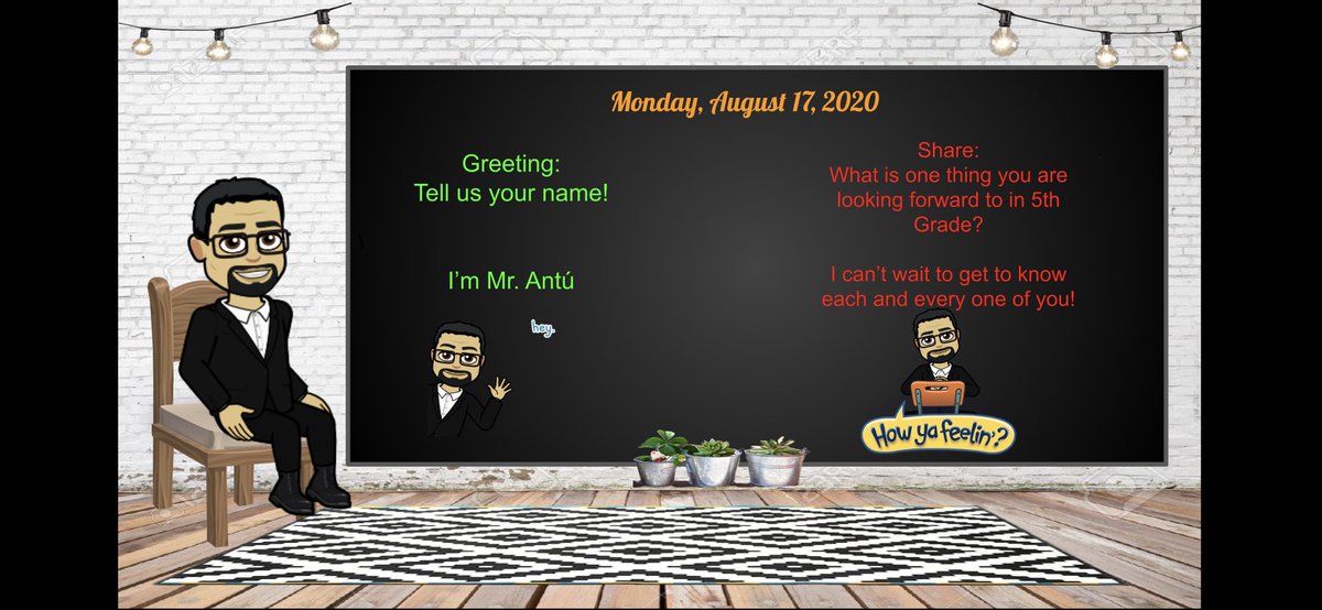 AntuSenor's tweet photo. I may have gone overboard with my Bitmoji classroom, but Iβm super excited to get started on Monday with my 5th graders! Weβll start with morning meeting & continue with ALL the subjects! Letβs do this! ππ #AHISDMyStory
#HeightsatHome @Cambridge_AH @AHISD https://t.co/Q5llhCzRmm