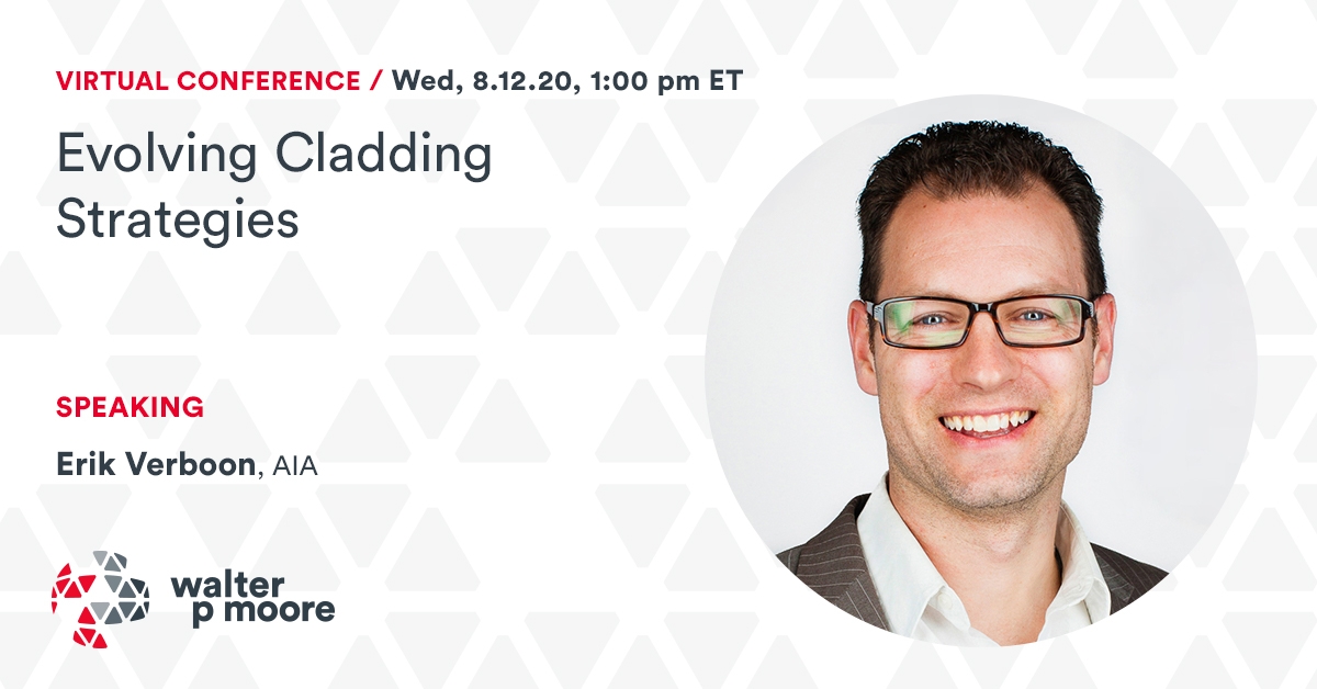 WalterPMooreEng's tweet photo. The 2020 #ARCHceramicworkshop has gone virtual!

There's still a chance to register and #LearnMoore from #MooreExpert @ErikVerboon as he hosts a workshop on Evolving #Cladding Strategies!

Aug 12 | 1 pm EST

 https://t.co/vMLAV5jKb4
#ACAWorkshop https://t.co/EafyeQzwD7