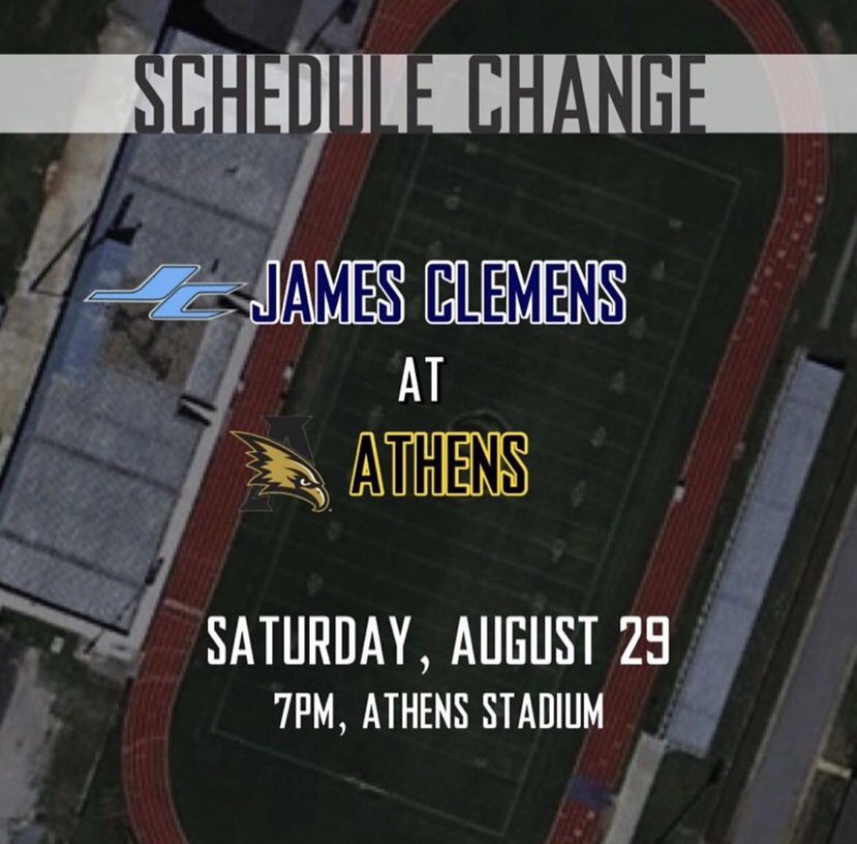 ahs_section's tweet image. Season Opener: Saturday Aug. 29