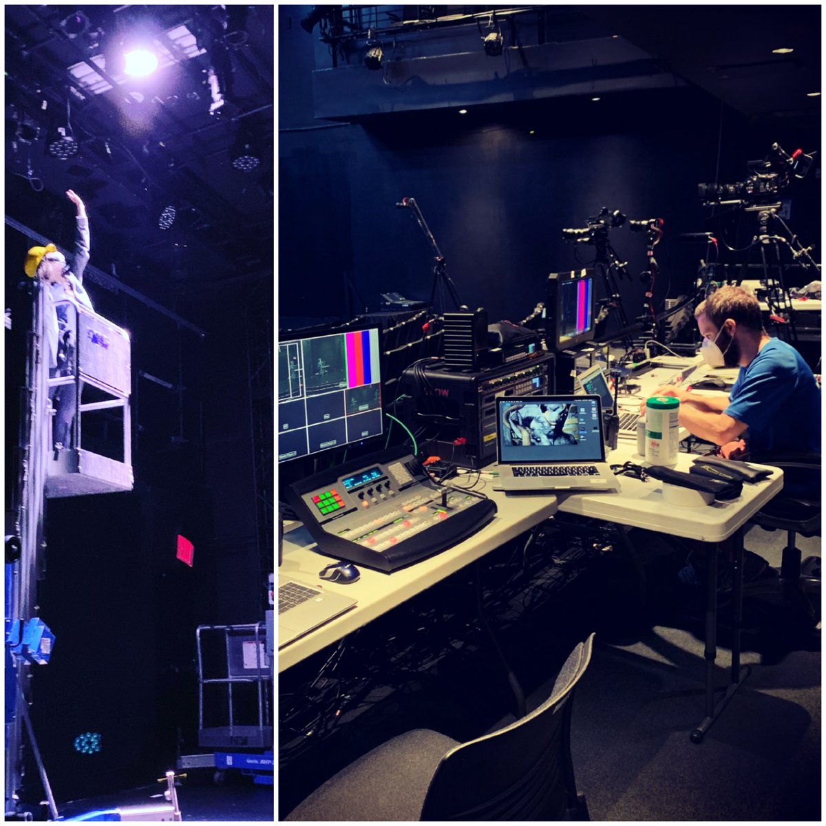 shubertevents's tweet photo. 1. lights
2. camera
3. ... @ChrisisSingin we're ready for you!

Shubert Virtual Studios goes live on Saturday! #shubertvirtualstudios #liveisessential #LiveStreaming #eventprofs https://t.co/qlyhr3KwZM