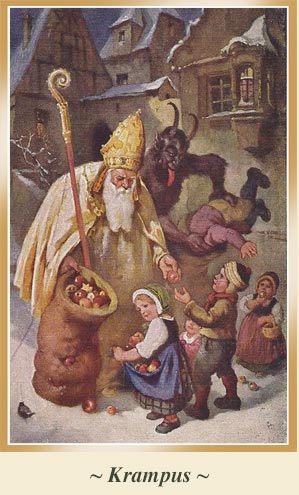 topics_against's tweet photo. Here's a a group of #krampus cards, which started the mainstream rise of the devilish #Christmas demon. 

Learn more of this week's episode of the #podcast, Frolicking! https://t.co/siFtJPiWtw