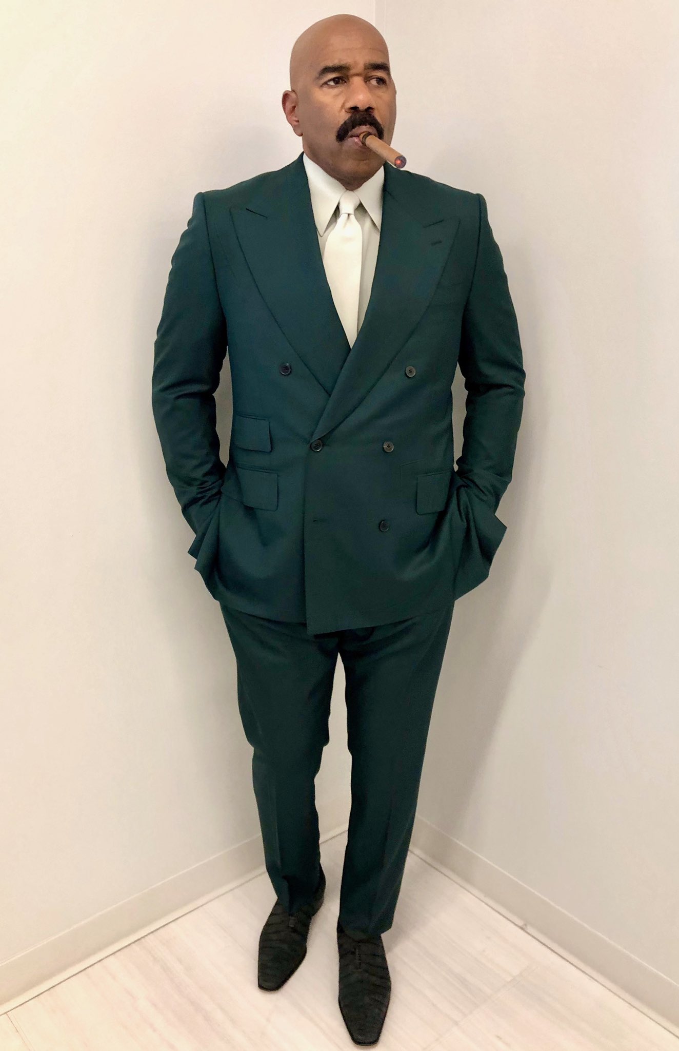 Steve harvey double breasted suits sale
