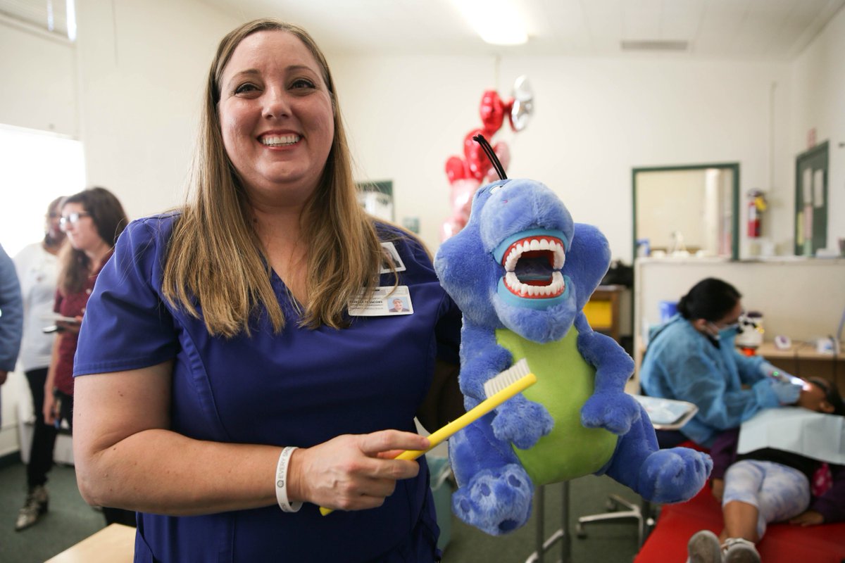 WellSpaceHealth's tweet photo. This is how we #KeepCASmiling. WellSpace Health offers a full range of dental services to children and adolescents at eight (8) health centers. https://t.co/qCncmyznNj