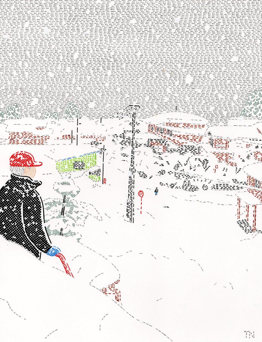 「あつい 」|中村 隆のイラスト