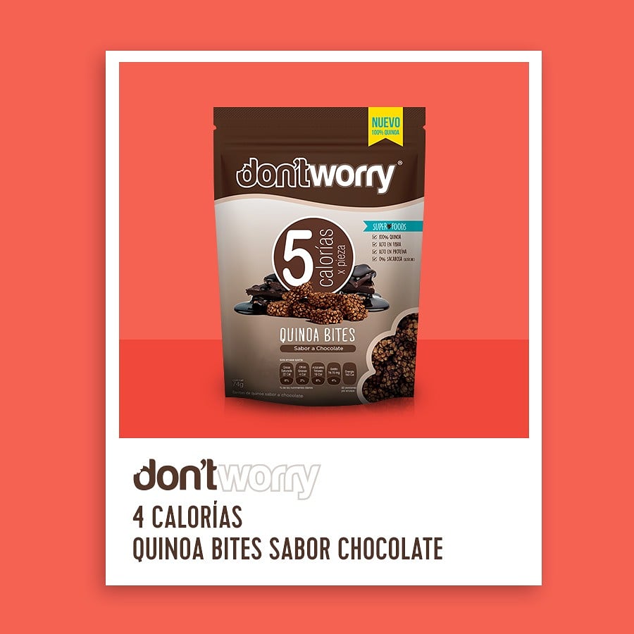 dontworry_mx's tweet photo. Llénate de buena energía sin culpa… nuestras #QuinoaBites de #Chocolate están creadas para hacer las meriendas, desayunos o cenas, más saludables y ricas…¡Pendientes de las recetas que estamos preparando para ustedes! 😁 #Dontworry #SnackSaludable #AntojoSaludable #DulceAntojo https://t.co/1mPGvvpEP7