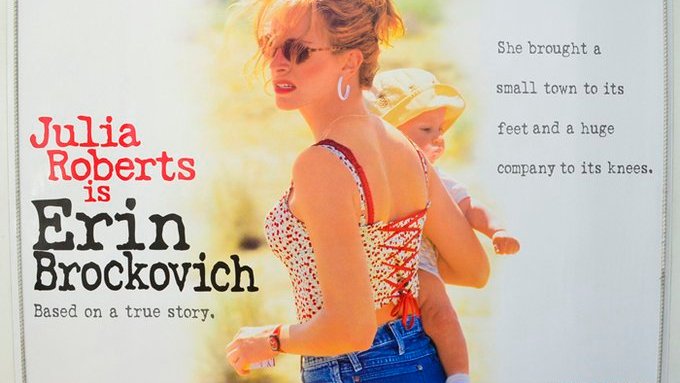 Essential lockdown viewing, Part 8: ERIN BROCKOVICH. Two decades old and hasn't dated a day. The perfect mix of humanity, humour, Hollywood craft and real-life grit, about one woman taking a stand and making a difference against profit-driven lies and negligence.  @ErinBrockovich